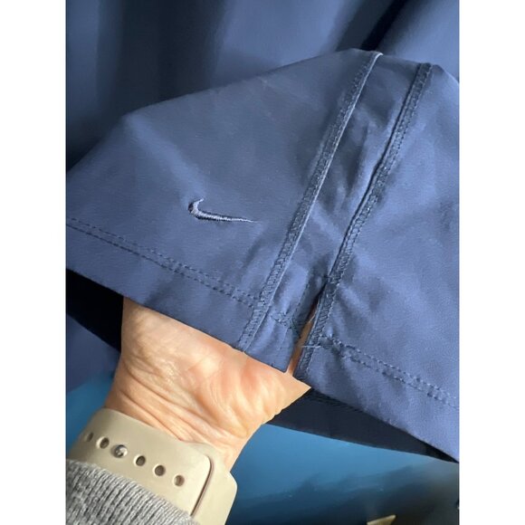 Nike Womens Navy Dri-FIT Crop Pants Size S - Picture 2 of 5
